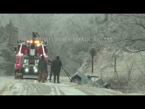 Jefferson City, Missouri - Ice Storm and Vehicle Recovery - January 1, 2021