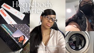 HOMEBODY VLOG| wig install, editing, package, dr appointment, laundry, etc