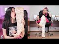 How Kristina Creates A Striking Look With GIANMARCO LORENZI Pointed Toe High Heels Boots