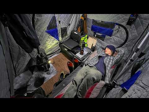 Winter camping for 7 days in deep wilderness