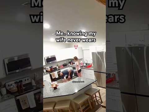Are you even a husband if you don’t do this? 👀 #funny #couple #fyp