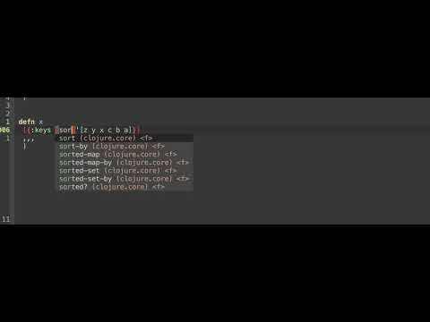 Clojure is awesome: your own code, remember, is data.