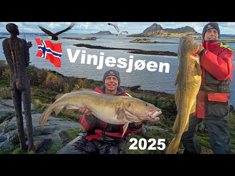 Angeln in Norwegen 2025 - Vinjesjøen, am Rande des Sturms