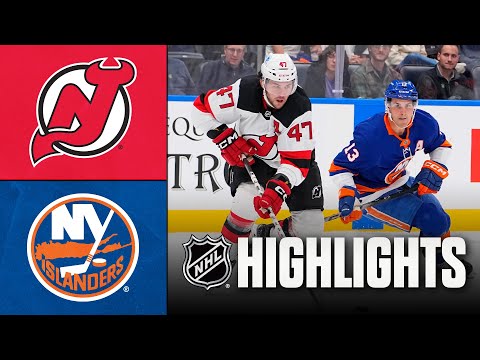NHL Preseason Highlights | Devils vs. Islanders | September 26, 2025