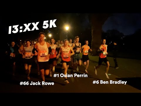 PUL5K Podium Under the Lights | Full men's race video with commentary and stats | Battersea Park