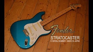Video thumbnail for FENDER STRATOCASTER  - MADE IN JAPAN (E Serial) by KRAZEEIZATION