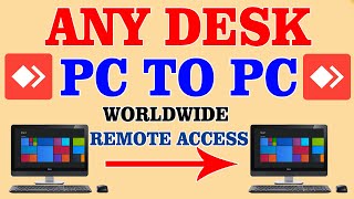 How To Use AnyDesk | AnyDesk Computer To Computer Worldwide Access