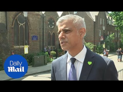 Sadiq Khan says he is angry a year on from the Grenfell Tower fire