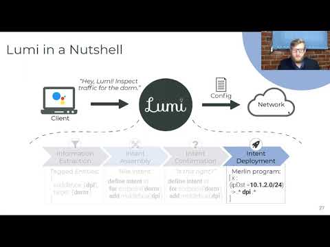USENIX ATC '21 - Hey, Lumi! Using Natural Language for Intent-Based Network Management