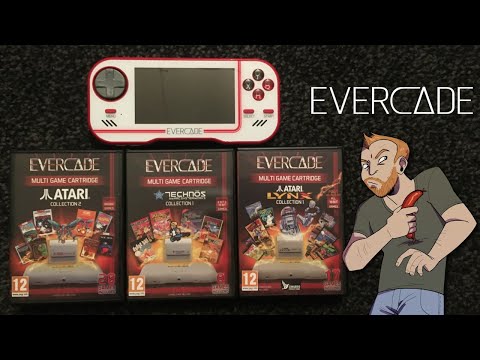 Let's Play Evercade Games - ATARI, LYNX AND TECHNOS CARTS