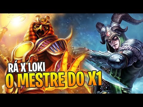 SMITE: RANKED DUEL - RÁ Vs LOKI! O MESTRE DO X1