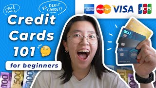 💳 Credit Cards for BEGINNERS | vs Debit Card, Pros & Cons, How to Apply | Credit Cards 101