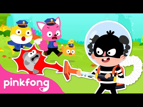 Veo, Veo Color Thieves | Catch the Thief | Pinkfong the Police | Pinkfong Official (Veo, Veo Color Thieves | Catch the Thief | Pinkfong the Police | Pinkfong Official)