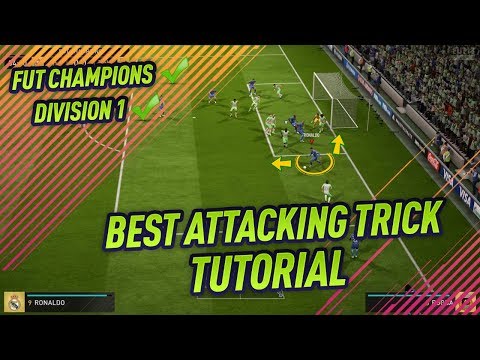 FIFA 18 THE BEST ATTACKING TRICK TO USE in DIVISION 1 & FUT CHAMPIONS! MY SECRET WEAPON TUTORIAL!