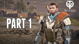 Skyforge Ps4 Walkthrough Part 1 - INTRO & FIRST QUESTS (Ps4 Pro Gameplay)