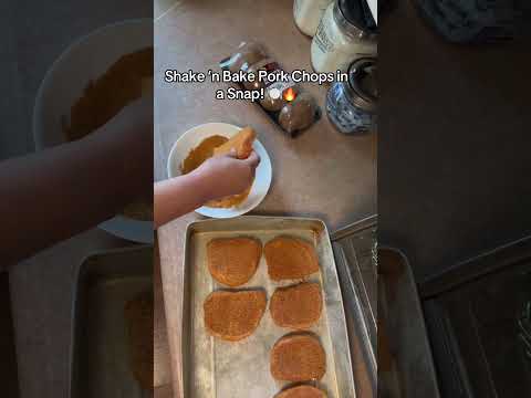 Shake ’n Bake Pork Chops | Fast, Easy & Delicious Dinner Idea 🍽️