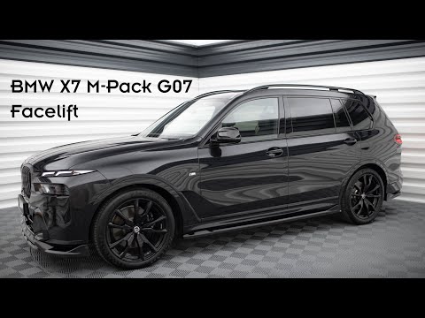 BMW X7 M-Pack G07 Facelift (since 2022) | Maxton Design Splitter Set | Presentation #217