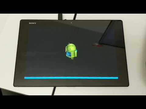 Sony Xperia Z2 tablet won't boot after factory reset