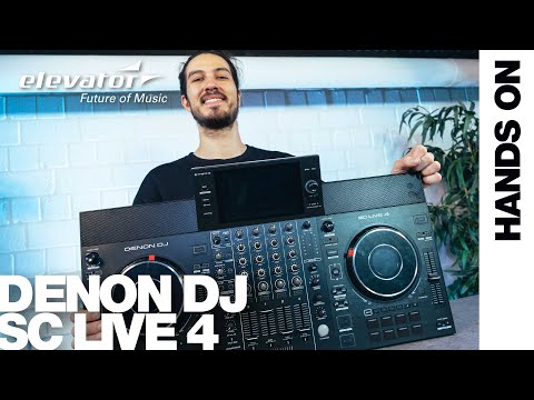 Hands On: Denon DJ SC Live 4 |  4-Deck Standalone-DJ-Controller
