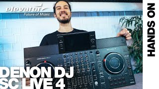 Video thumbnail for Hands On: Denon DJ SC Live 4 |  4-Deck Standalone-DJ-Controller by Elevator DJ