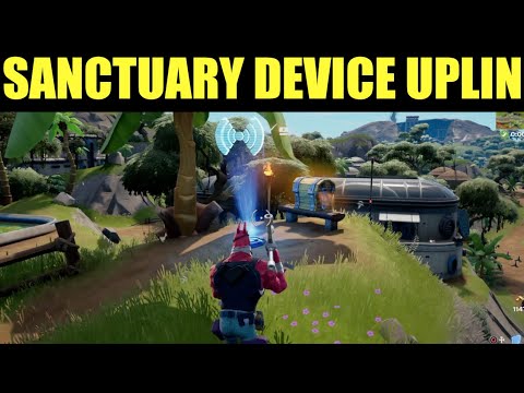 establish device uplink near sanctuary Location - Fortnite