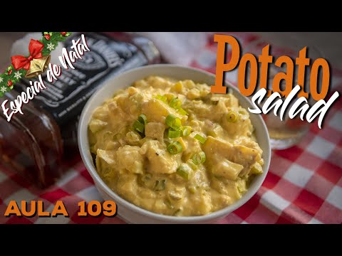 Aula 109 - Potato Salad (Como fazer Salada de Batatas Americana) / Cansei de Ser Chef