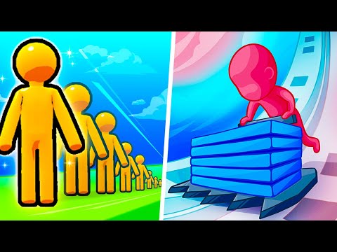 ⭐⭐⭐Tiktok Games Scale Man, Stack Colors - All Levels Gameplay Mobile Walkthrough