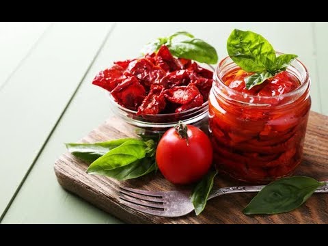 ВЯЛЕНЫЕ ПОМИДОРЫ В ДУХОВКЕ/ Sun-dried tomatoes///Bon Appetit #14