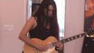Girl Guitarist Plays Cliffs of Dover