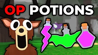 Making The Most INSANE POTIONS In 99 Nights in The Forest!