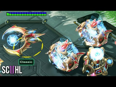 Classic's CRAZY TEMPEST RUSH - Starcraft 2: Classic vs. Dark