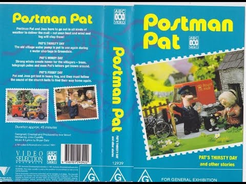 Postman Pat Pat's Thirsty Day And The Other Stories Australian VHS