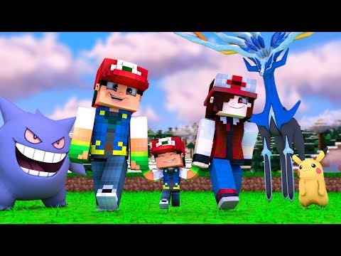 Minecraft: Who's Your Family? - ASH E A RED TIVERAM UM FILHO ( Pixelmon )