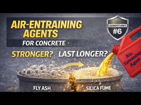 Air-Entraining Agents for Concrete/ Admixtures