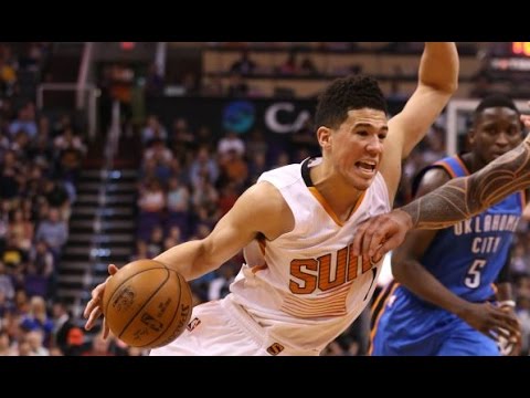 Devin Booker Puts Up 37 (21 in 4th Qtr) in Win vs. the Thunder | April 7, 2017