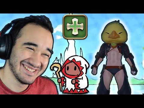 NickGlitchWolf reacts to A crap guide to FFXIV Healers by JoCat