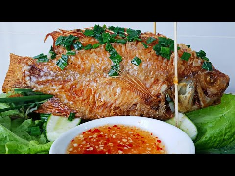 Bí quyết làm CÁ DIÊU HỒNG CHIÊN XÙ siêu giòn với nước mắm đỉnh cao | Món Ngon Mỗi Ngày