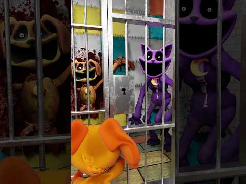 THE DOOR IS UNLOCKED - POPPY PLAYTIME CHAPTER 3#4k #baba  #dogday #catnap #cartoon #funny #playtime