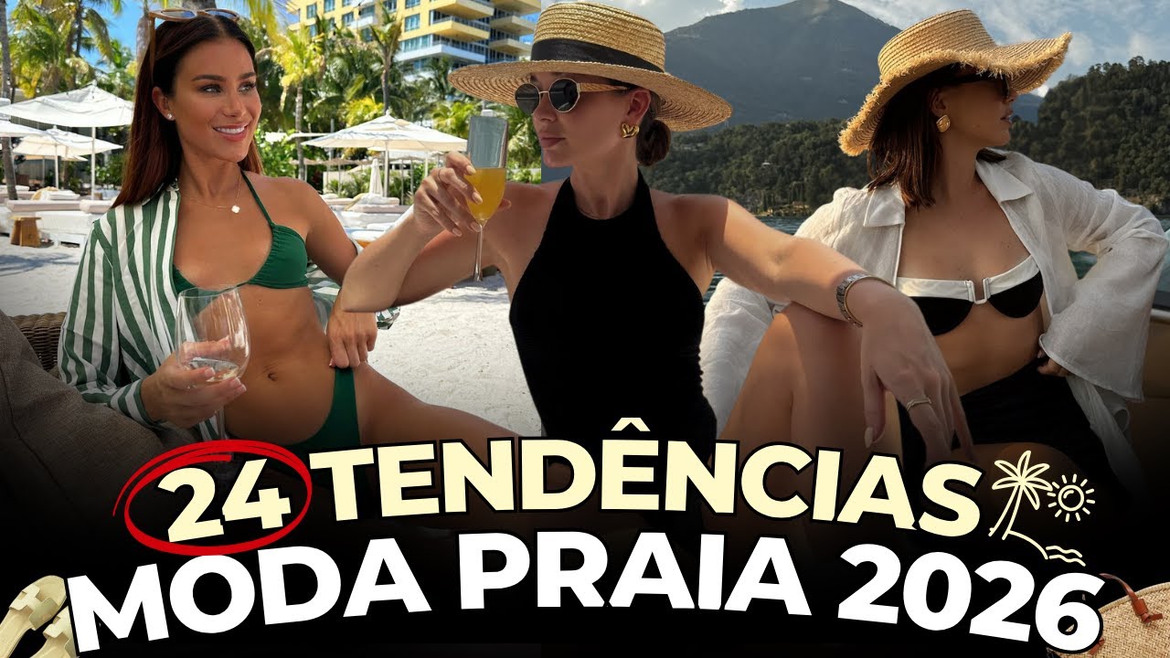 💁‍♀️ MODA PRAIA: 24 TENDÊNCIAS PODEROSAS PARA O VERÃO 2025 ☀️👙