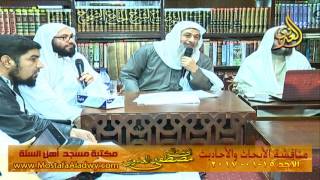 مناقشة الأبحاث والأحاديث بمكتبة مسجد أهل السنة بمنية سمنود 15 01 2017  2
