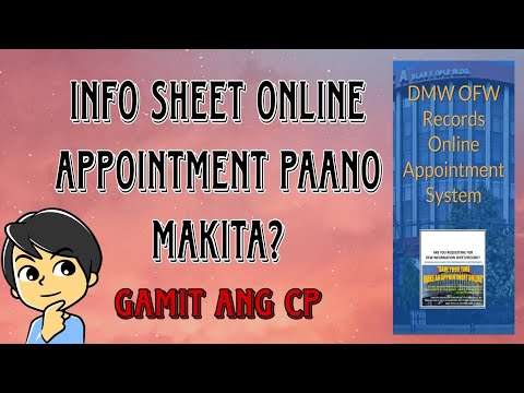 Registration Information Sheet