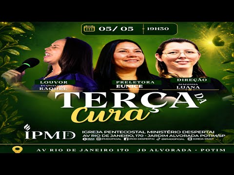 🔴Culto Terça da Cura I IPMD | 05/05/26 l