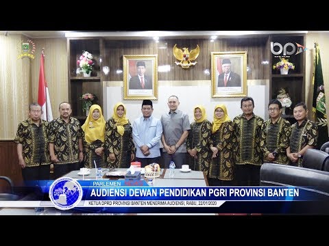    Dewan Pendidikan PGRI Provinsi Banten Kunjungi DPRD Banten