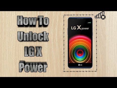 How to unlock LG X Power | Sim Unlock LG X Power