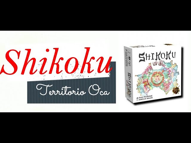 Vídeo relacionado con GM Games GDM - Shikoku - Boardgame - Juego de Mesa - Medium Game - de 3 a 8 Jugadores - A Partir de 8 años. 30 min.
