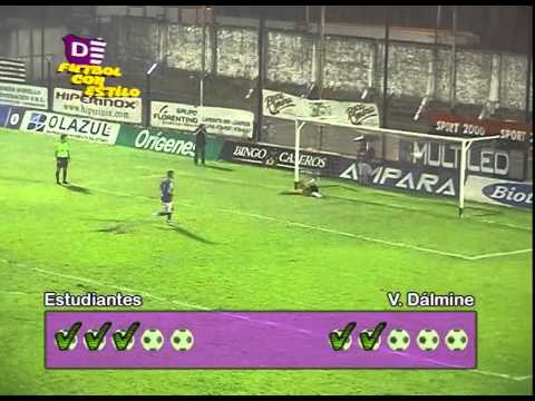 29/11/2014 - Estudiantes 0(5) V. Dálmine 0(6) - Definición Penales