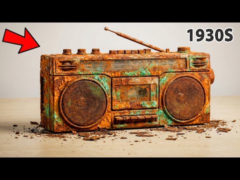 Total Restoration of a $1000 Antique Marantz PMD201 Cassette Recorder | Restore TV