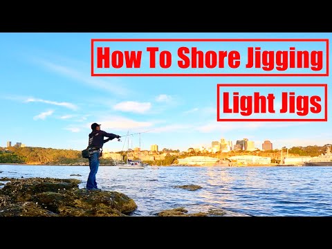 How to shore Jigging with Light Jigs | Shore Jigging Sydney