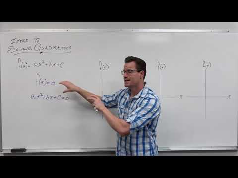Introduction to Solving Quadratics (Precalculus - College Algebra 16)