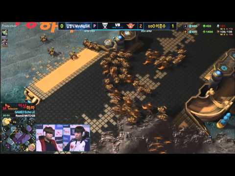 Myungsik vs soO basetrade - Starcraft II Proleague